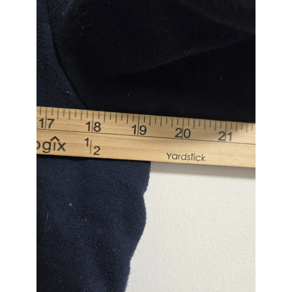 Hollister 1/4 Zip Jacket Mens L Blue Sherpa Lined Heavyweight Sweater Shacket‎
